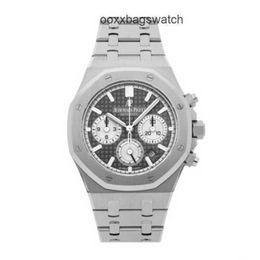 Swiss Made Automatic Mechanical Watches Ademar Pigue Watch Chrono Auto 38mm Stahl Herrenuhr 26315ST.OO.1256ST.02