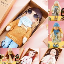 Dolls Waldorfs For Girls Handmade BJD Childrens Toy With Full Clothes Set ClothesChangeable 230427