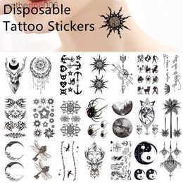 Tattoos Coloured Drawing Stickers 1PC Small Fresh Japanese and Korean Style Sexy Pattern - Perfect for Men and Women Disposable Waterproof Tattoo StickersL231128