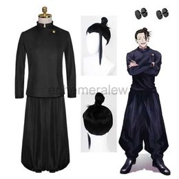 Anime Costumes Anime Jujutsu Kaisen Geto Suguru Cosplay Costume Men Women Halloween Carnical Party Uniforms School Uniform Outfit Tops Pants zln231128