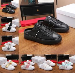 men women slipper white silver pink black gold bands top summer platform sandals