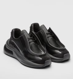 2024 Erkek Ayakkabı Üst Tasarım Sistem Spor Ayakkabı Fırçalanmış Deri Naylon Mesh Marka Mens Kaykay Yürüyüş Bisiklet Kumaş Koşucu Gündelik Açık Hava Sporları EU38-46