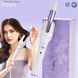 Curling Irons 28mm Automatic Hair Curler Ceramic Negative Ion Hair Care Electric Curling Iron Auto Rotating Wave Fast Heating Styling Tool Q231128