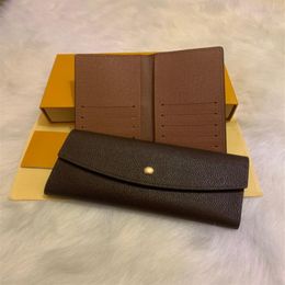 M2005 s Top Quality Real Leather Wallet For Women Zipper Long Card Holders Coin Purses Woman Shows Exotic Clutch Wallets W309i