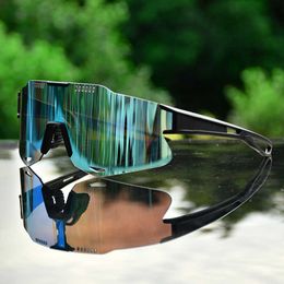 Occhiali da ciclismo sportivi polarizzati per esterni Montatura in metallo Mountainbike Occhiali da sole da uomo Occhiali protettivi T230428