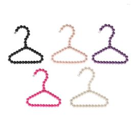 Hangers Anti-Rust Children Plastic Pearl Hanger Baby For Clothes Kids Cloth Child Rack Bedroom Hook