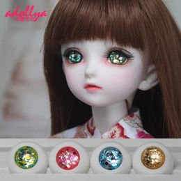 Doll Accessories Adollya Handmade Eyes For s Acrylic Starry Sky Eyeball 13 14 16 BJD Plastic Toys 230427