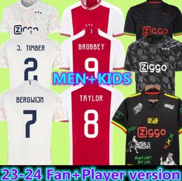 AKPOM 23 24 Soccer Jerseys MIKAUTADZE BERGHUIS Third black Kit VAN DEN BOOMEN BERGWIJN MARLEY 2023 2024 home away SOSA football shirts men kids uniforms CRUYFF SUTALO