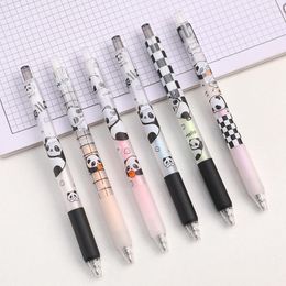 Piece Cute Gel Pen Creative Bear Press Office Gift School Supplies Stationery Kawaii Funny Pens