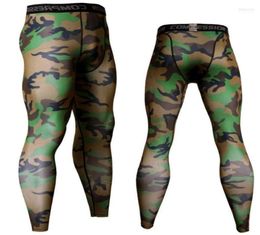 Men039s Pants Men Compression Tights Camouflage Sport Running Lycra Skinny Leggings Gym Soccer Jogging Fitness JoggerMen039s7510607