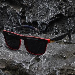 Sunglasses Fashion Vintage Polarized Men Women Retro Driving Fishing Designer Sun Glasses Classic Black UV400
