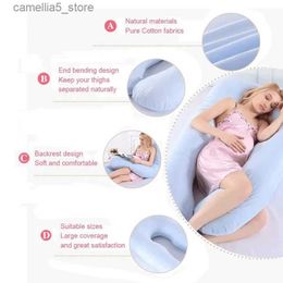 Maternity Pillows 1pcs Pregnancy Pillow Cover U-Shape Full Body Maternity Pillow 20x20x5cm Pregnant Women Pregnancy Must Haves Belly Support Q231129