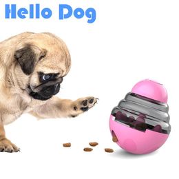 Toys Tumbler Dog Toys Eat Slowly Feeder Interactive Educational Improve IQ Simple and Practical Pets Dogs Playing Training Supplies