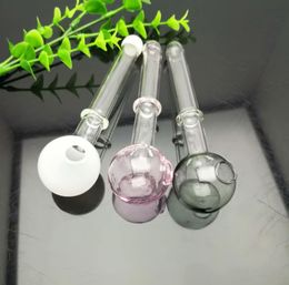 Glass Pipes Smoking Manufacture Hand-blown hookah Coloured glass pipesmoking set