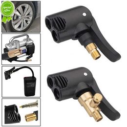 New Car Tire Deflated Valve Pump Nozzle Clamp Portable Inflatabe Air Chuck Inflator Adapter Thread Connector Tyre Accessories