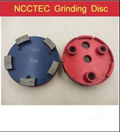 Slijpstenen 3 pcs of 4'' 5.6'' 5 Segments Circular Diamond Sintered Grinding Blocks |100 140mm Concrete Granite Marble Abrasive Discs Discs