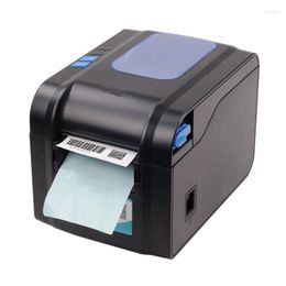 With Peel Function Barcode Label Printer Thermal QR Code Receipt Print Paper Width 20mm-80mm