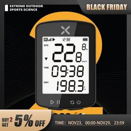 Bike Computers XOSS G2 GPS Bike Computer Wireless Cycling Speedometer Road Bike MTB USB C IPX7 Waterproof Bluetooth Bicycle Computer Odometer 231127