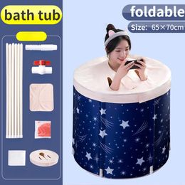 Bathtubs Bath Bucket Foldable Bath Home Bidet Full Body Large Bathtub Children Adults Available Foldable Tub Portable Bathtub for Adults