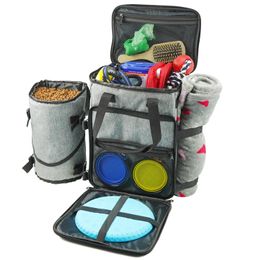 Pads Pet Travel Bag Organiser Backpack Airline Approved Weekend Tote Shoulder Pockets Pet Outdoor Travel Travelling Storage Bag Mat