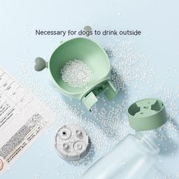 Feeding Dog go out water cup Portable water drinker Pet water bottle Walking dog water cup drinking water pet supplies