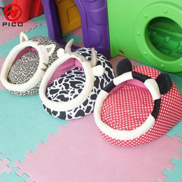 Mats New Style Soft Dog Bed Cute Slipper Design Fashion Colorful Small Dogs House Princess puppy kennel Animals Shape ZL328