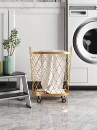 Organization JOYLOVE Nordic Instagram Style Dirty Clothes Basket Collect Clothes Basket Storage Basket Artifact Dirty Laundry Storage Basket