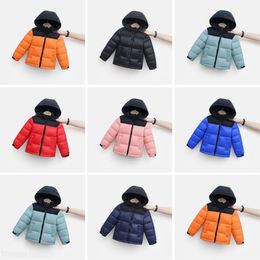 2024 Kids Designer Down Coat Winter Warm Jacket Boy Girl Baby Outerwear Jackets with Letters Thick Outwear Coats Children Parkas Multi Colors