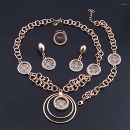 Necklace Earrings Set OEOEOS For Women African Jewellery Trendy Gold Colour Turkish Ethiopian Wedding Bridal Costume