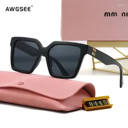 Sunglasses Luxury Square Brand Designer Fashion For Women Female Eyewear UV400