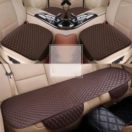 Car Seat Covers Four Seasons General Leather Cushion For CHANA All Models CS35 Alsvin Benni CX20 CX30 CS95 CS55 CS75 CS15 Auto Styling