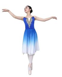 ملابس راقصة الأطفال ملابس الباليه تنورة يمارس الملابس تنورة رقيقة تنورة الفتيات ملابس الملابس السماء الأزرق الأميرة تنورة 231127