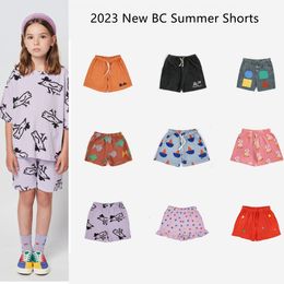 Shorts Korean Kids T Shirts For BC Summer Baby Boys Girl Cartoon Tee Toddler Childrens Clothings 230427