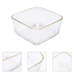 Dinnerware Sets Dessert Bowls Cup Rice Appetizer Glass Fruit Decor Sauce Dishes Salad Japanese Plates Small Clear