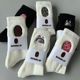 Men s Socks Animal Print Cotton Sports for Men Women 1 Pairs Fashion Breathable Short Tube Skateboard Couple Sock 231127