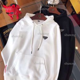 Designers Mens Hoodie Fashion Women Triangle Hoodies Autumn Winter Hooded Pullover M L XL 2XL 3XL 4XL 5XL Round Neck Long Sleeve Clothes 862