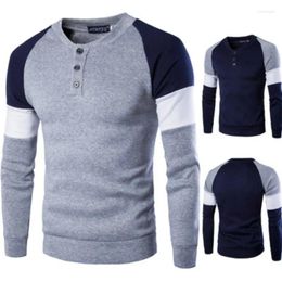 Men's Hoodies Zogaa 2023 Sweater Fashion Trend Pullover Stitching British Temperament Y405