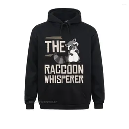 Men's Hoodies Raccoon Whisperer Gift Funny Racoon Vintage Long Sleeve Fall Special Sportswears Women Sweatshirts
