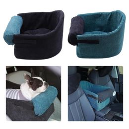 Carriers Portable Pet Car Booster Seat on Car Armrest Breathable Carrier Carry Cage Stable Carrying Dog Car Seat Basket Accessories