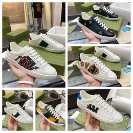 Top of the line design explosive Bee men women retro luxury casual shoes classic fashion Colour blocking high-quality lace up men women shoes