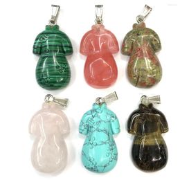 Pendant Necklaces Natural Gem Classical Elegant Cheongsam-shaped Handmade Craft DIY Necklace Sweater Chain Jewelry Accessories Gift Making