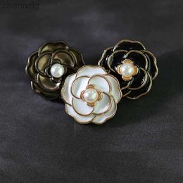 Cuff Links 10pcs Black Vintage Pearl Flower Buttons for Clothing Beautiful Women's Clothing Decorative Buttons Sewing Accessories Buttons YQ231128