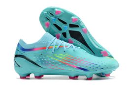 New 2023 X Speedportal .1 Soccer Shoes BOOTS FG football boots Designer shoes Coach game training shoes Blue sizes 40-45
