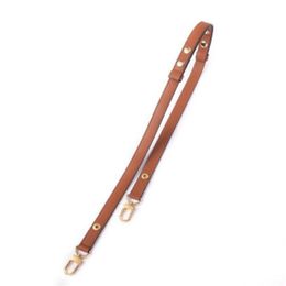 Bag Parts & Accessories 1 5cm0 6 1 8cm0 71 Luxury Crossbody Strap Replacement Real Vachetta Leather Handles281l