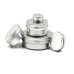 5ml 10ml 15ml 20ml 30ml 50ml 100ml Aluminum Tins Cosmetic Container Empty Cream Jar Aluminum Jars Ordrf