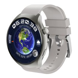 Smart Watch 1.52 Schermo AMOLED rotondo Ricarica magnetica Modello JR4PRO di alta qualità per Android5.0+ Ios10.0+ Monitor della frequenza cardiaca Pressione sanguigna Selezione multilingue
