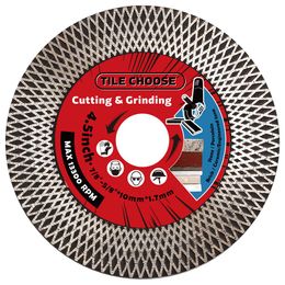 Parts 115mm Tile Blade Diamond Turbo Diamond Saw Blades For Cutting and Grinding Ceramic Tile Granite Marble