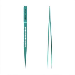 Screwdrivers 2UUL Ti 11 Titanium Alloy Straight Tweezers Are Used For Mobile Phone Motherboard Repair Precision Flying Lead Hand Tools