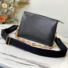 Evening Bags Black Shoulder Bag 2023 Women's Fashion SICECD Brand Designer Handbags Top Quality Embossed Leather Ladies Messenger