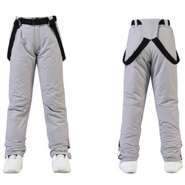 Other Sporting Goods Mens and Womens Waterproof Snow Pants Windproof Ski Suit Outdoor Sports Belt Snowboarding Trousers Warm Unsex Winter30 231127